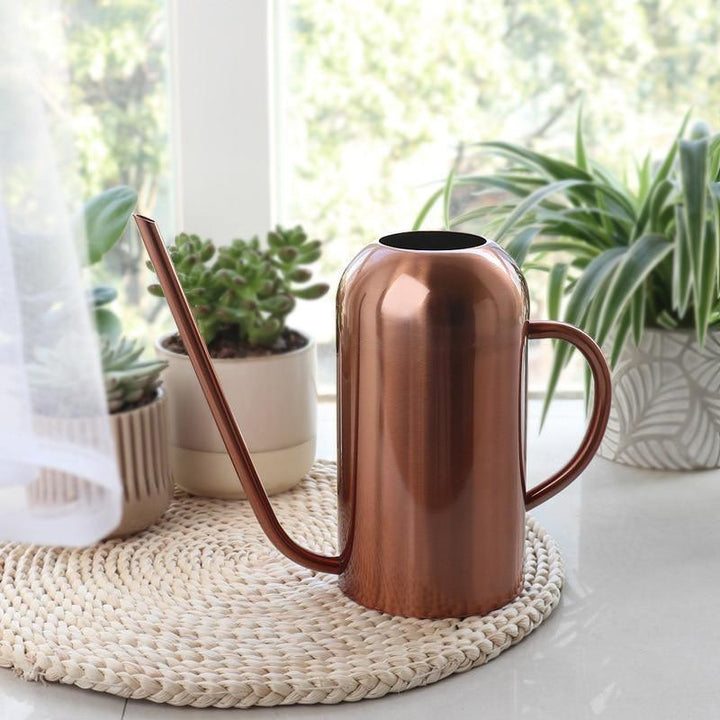 Bia Stainless Steel Watering Can RosyBrown | Sage & Sill