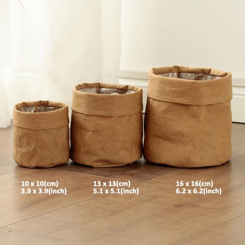 Waterproof Eco-Friendly Paper Planter Bag | Sage & Sill