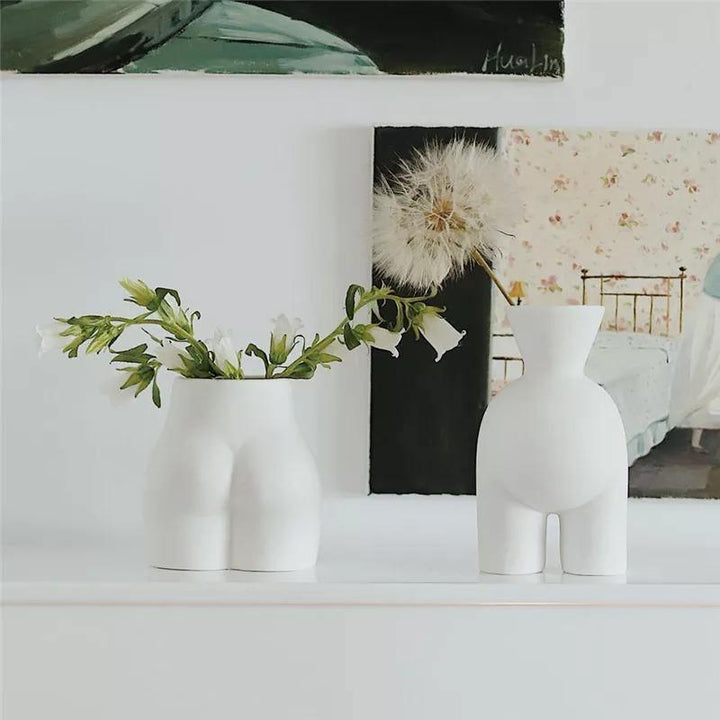 Minimal Ceramic Human Form Vases | Sage & Sill