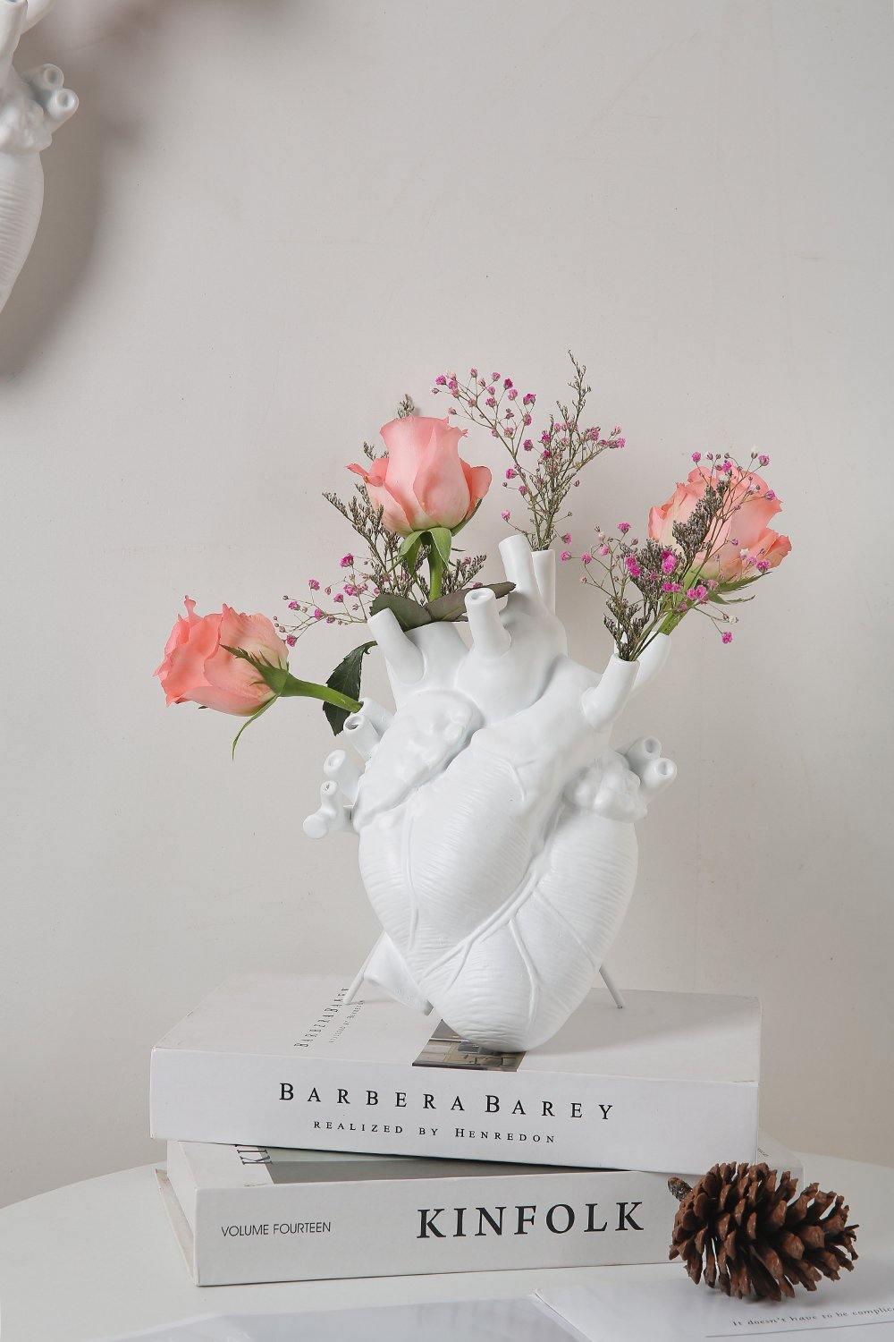 Anatomical Heart Ceramic Vase | Sage & Sill
