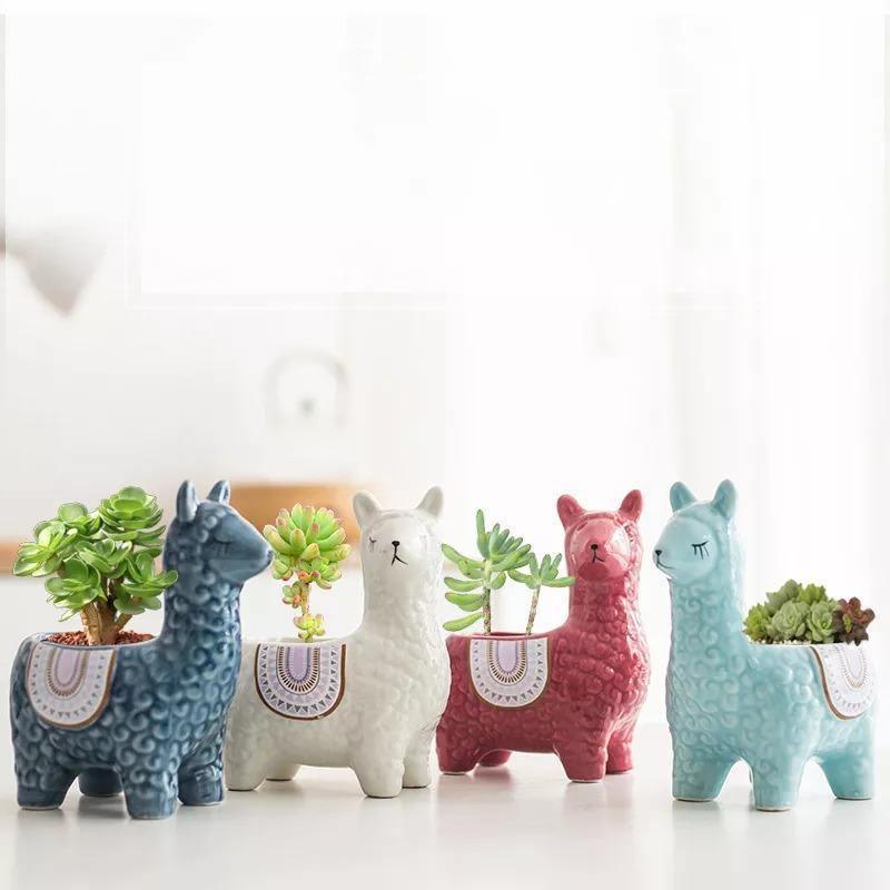 Alpaca Ceramic Succulent Planter | Sage & Sill