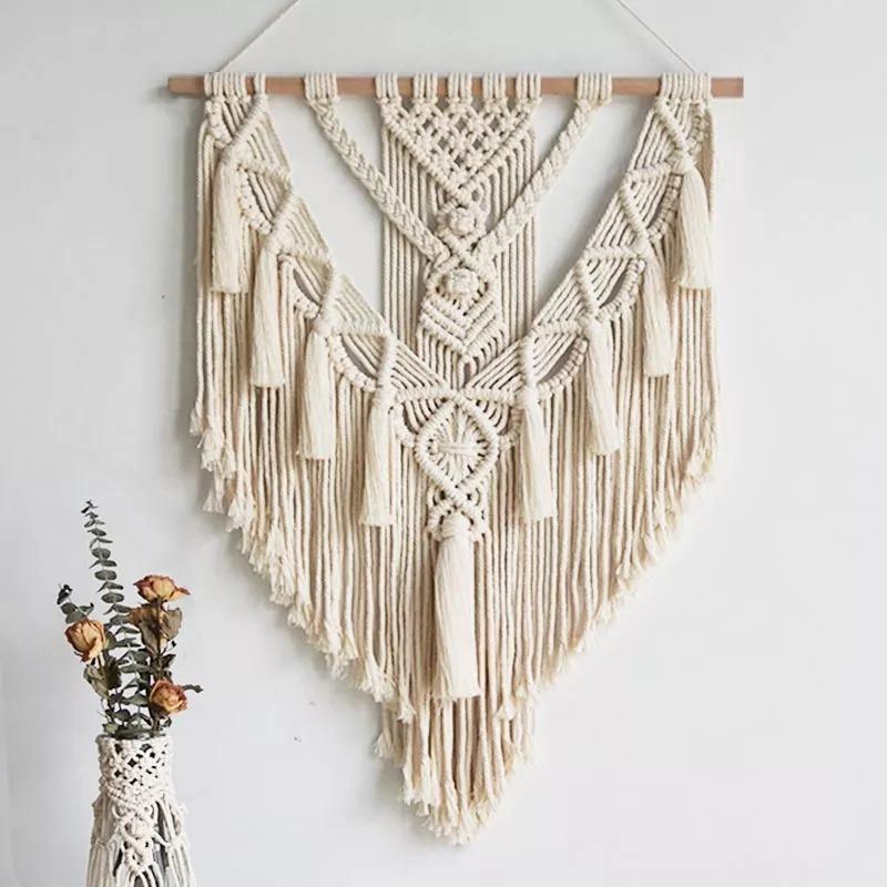 Hand-Woven Boho Macrame Wall-Hanging Tapestry | Sage & Sill