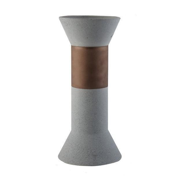 Juniper Ceramic Vases Blue Cylinder | Sage & Sill