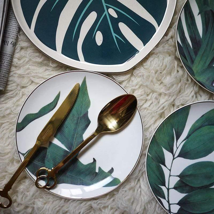 Jungle Ceramic Plates | Sage & Sill