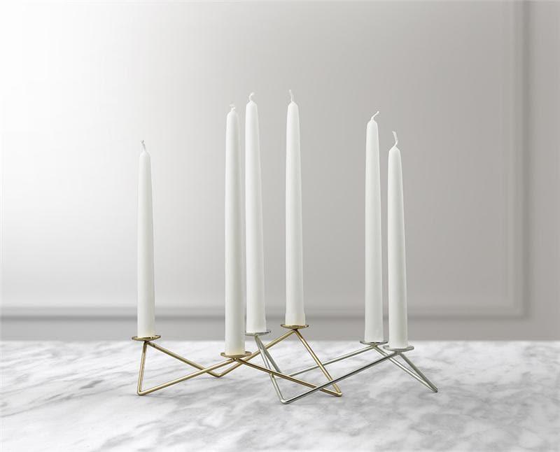 Candelabro Candle Holder Gold | Sage & Sill