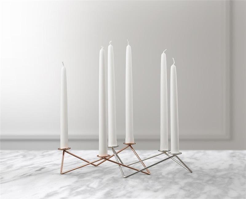 Candelabro Candle Holder RosyBrown | Sage & Sill