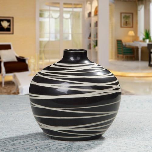Abstract Black And White Vases Short | Sage & Sill