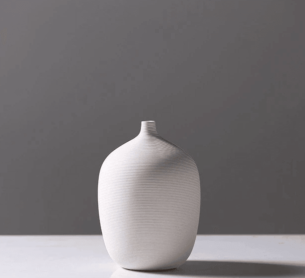 Diva Ceramic Tabletop Vase Big 12x22cm | Sage & Sill