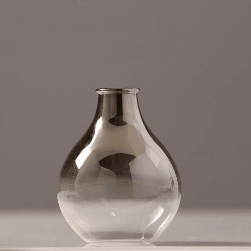 Silver Lining Glass Vase 10cm | Sage & Sill