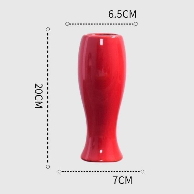 Eye Catching Curved Red Vases As shown | Sage & Sill