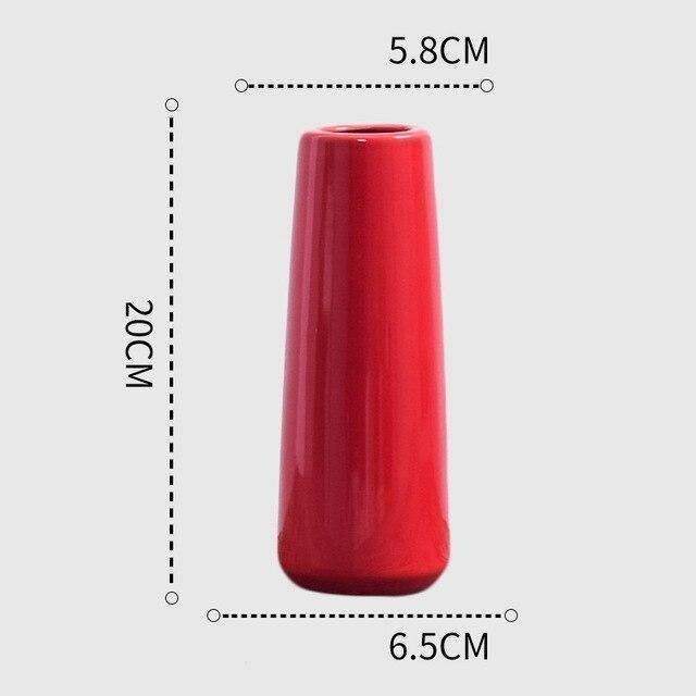 Eye Catching Curved Red Vases As shown 4 | Sage & Sill