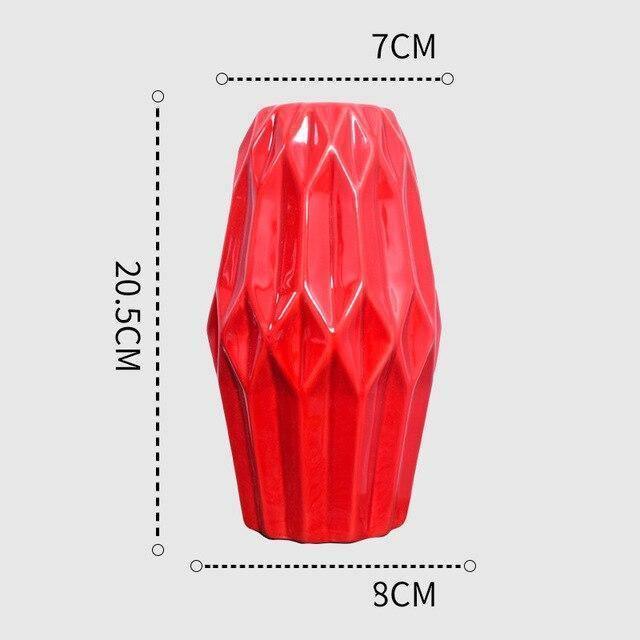Eye Catching Curved Red Vases As shown 6 | Sage & Sill