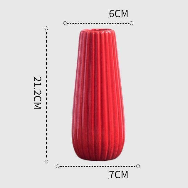 Eye Catching Curved Red Vases As shown 7 | Sage & Sill