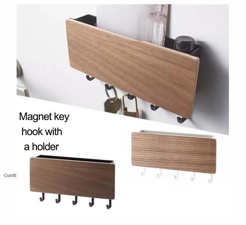 Wall-Mounted Wooden Storage Rack Key Hanger | Sage & Sill