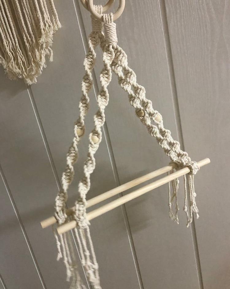 Macrame Paper Towel Holder | Sage & Sill