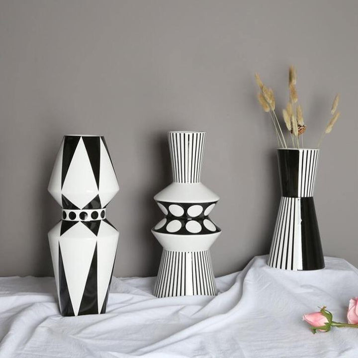 Black And White Geometric Vases | Sage & Sill