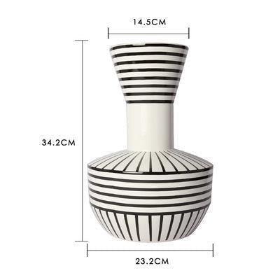 Black And White Geometric Vases Black/White | Sage & Sill