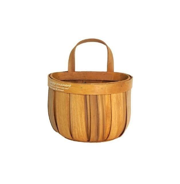 Parisian Wooden Planter Storage Basket | Sage & Sill