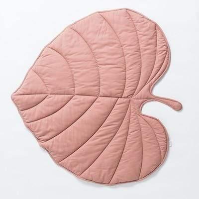 Leaf-Shaped Throw Swaddle Blanket DarkSalmon | Sage & Sill