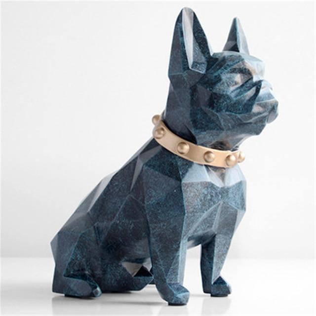 Max the Frenchie Coin Piggy Bank CadetBlue | Sage & Sill