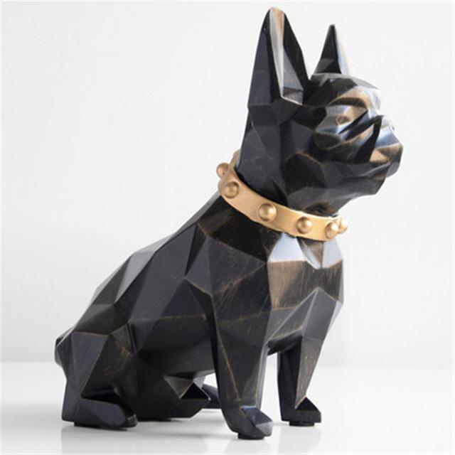 Max the Frenchie Coin Piggy Bank Black | Sage & Sill