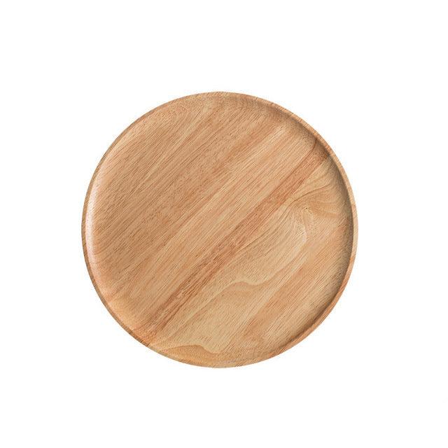 Jillian Wood Plates Beech Wood Wheat / Small 6" | Sage & Sill