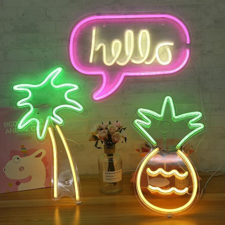 Palm Tree Neon Wall Art | Sage & Sill