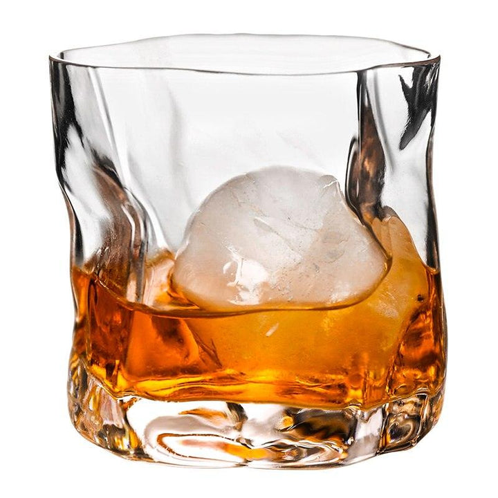 Distort Texture Whisky Glass 2-Piece Set | Sage & Sill