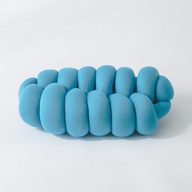 Cocoon Knot Pillow SkyBlue | Sage & Sill