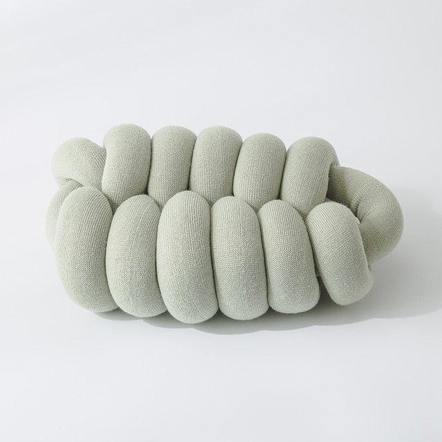 Cocoon Knot Pillow DarkSeaGreen | Sage & Sill