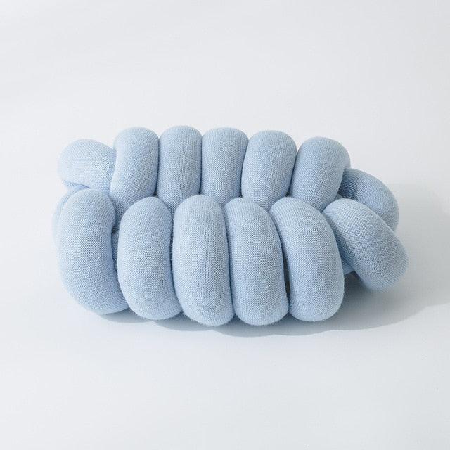 Cocoon Knot Pillow LightSteelBlue | Sage & Sill