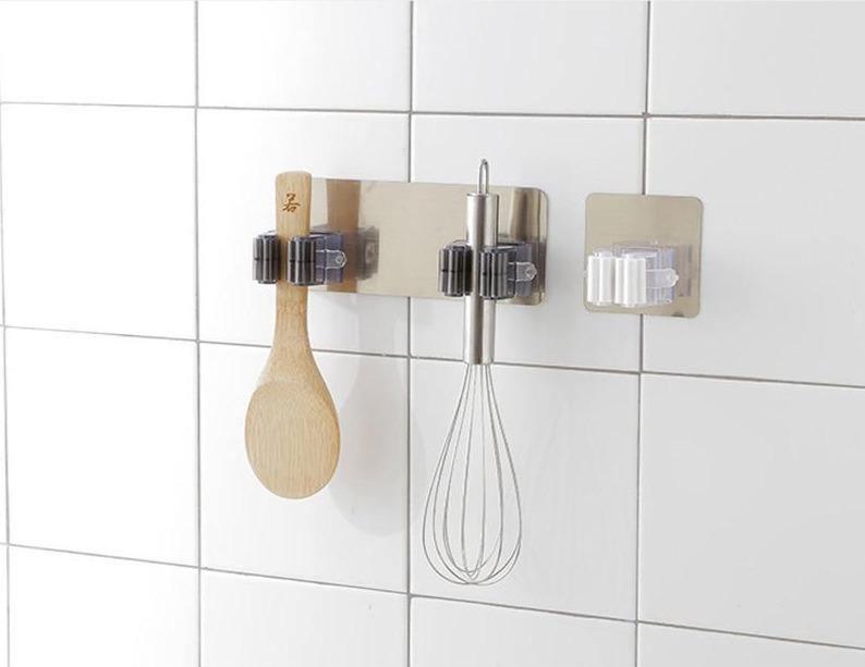 Adhesive Roller Click Wall Hooks | Sage & Sill