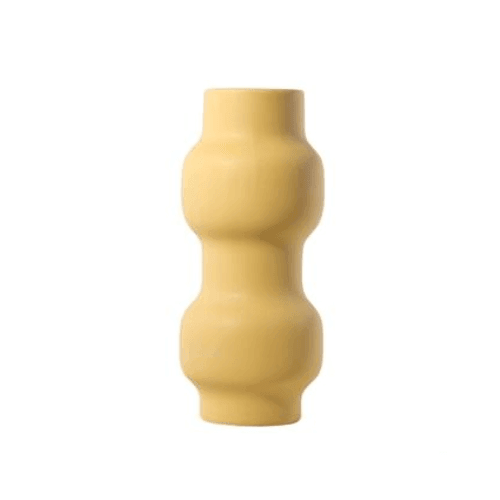 Warm Berry Palette Ceramic Flower Vase Gold | Sage & Sill