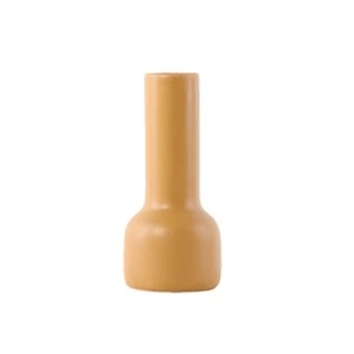 Warm Berry Palette Ceramic Flower Vase Goldenrod | Sage & Sill