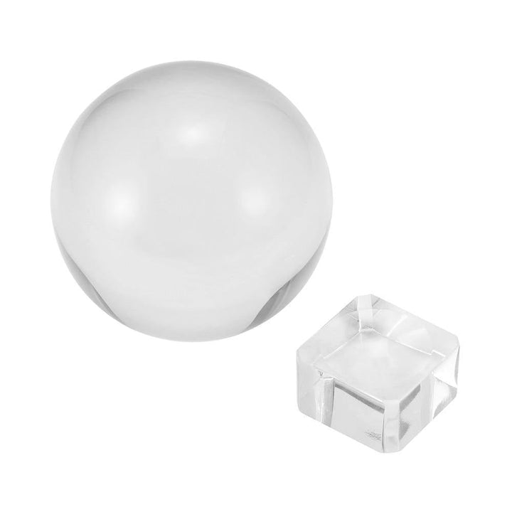 Crystal Ball with Optional Stand 70mm / with crystal base | Sage & Sill