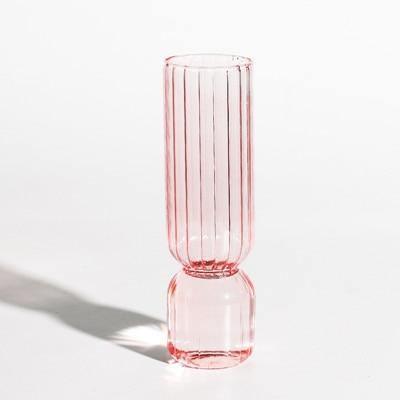 Upside Down Colored Glass Vase MistyRose | Sage & Sill