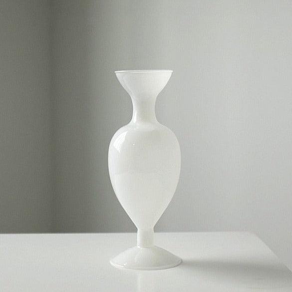 Joan Molded Glass Vase White | Sage & Sill