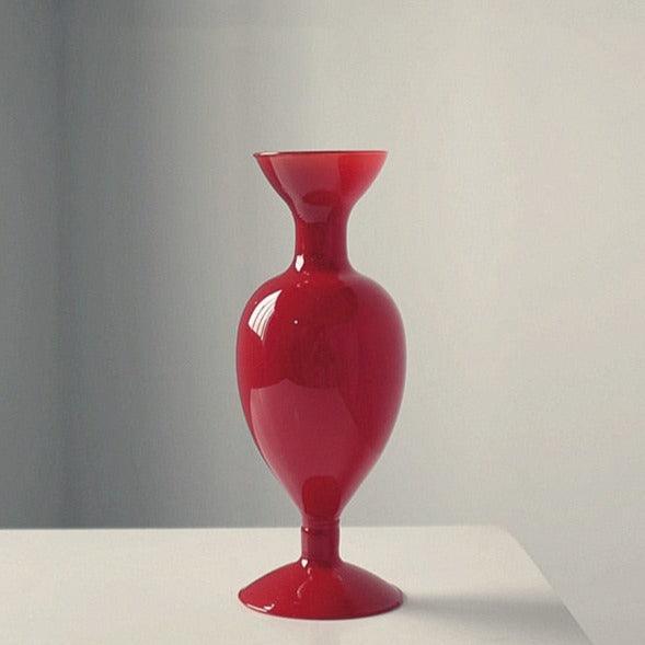 Joan Molded Glass Vase FireBrick | Sage & Sill
