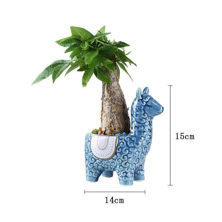Alpaca Ceramic Succulent Planter | Sage & Sill