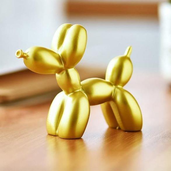 Dog Balloon Animal Figurine Gold | Sage & Sill