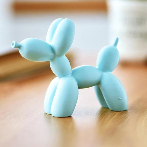 Dog Balloon Animal Figurine LightBlue | Sage & Sill