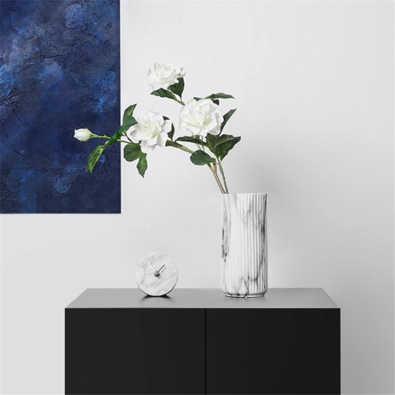 Textured Marble Flower Vase | Sage & Sill