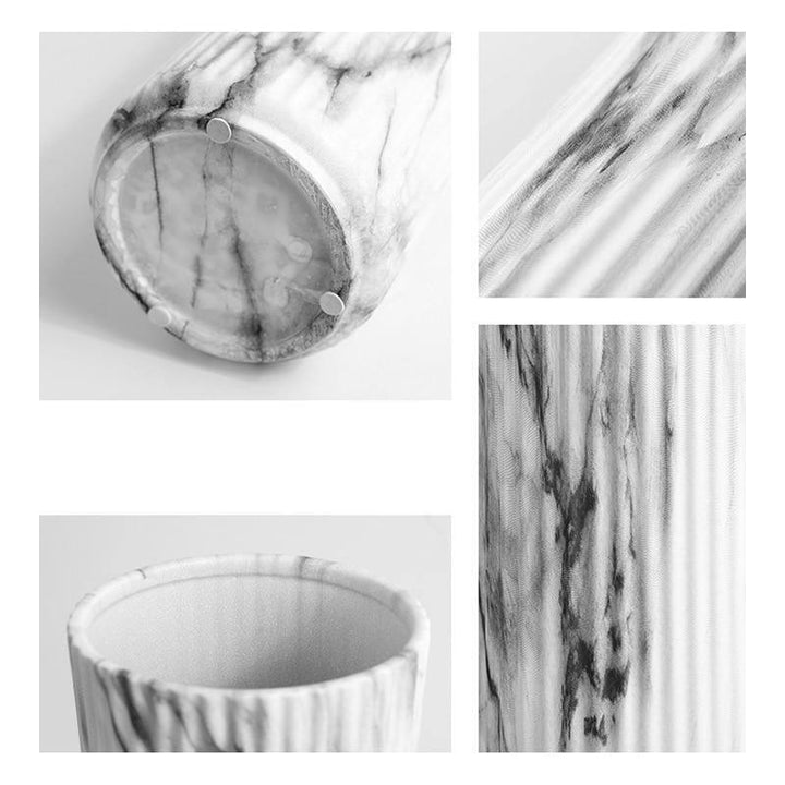 Textured Marble Flower Vase | Sage & Sill