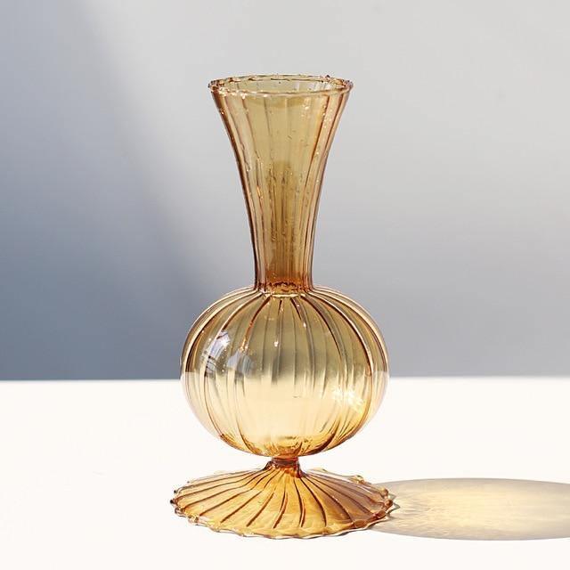 Vintage Style Flower Vases Goldenrod | Sage & Sill