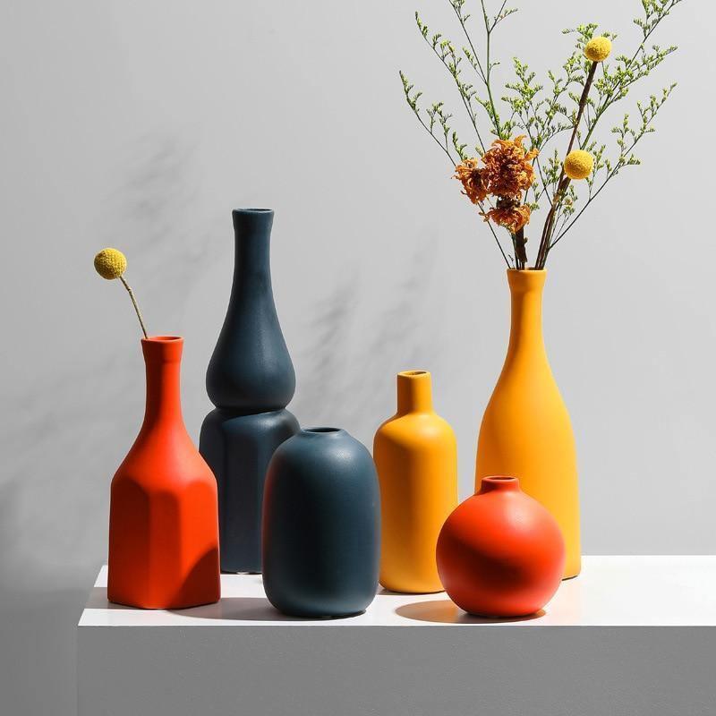 Contrasted Pastel Ceramic Vases – Sage & Sill
