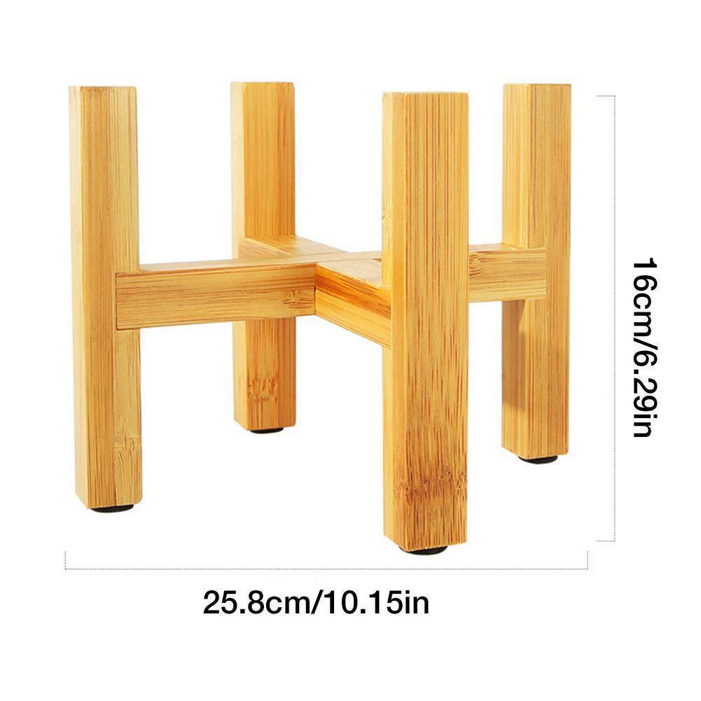 Genuine Bamboo Wooden Plant Stand | Sage & Sill