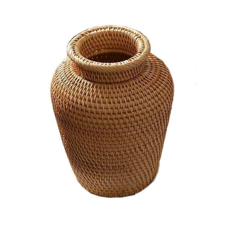 Rattan Hand Woven Vase | Sage & Sill