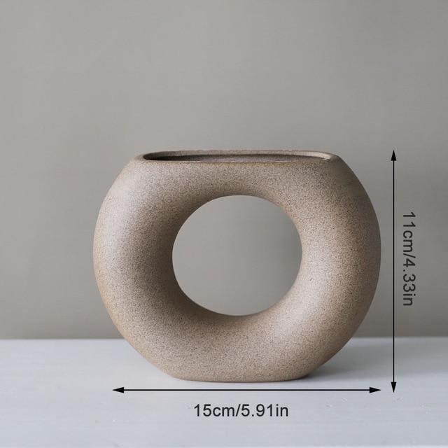 Allison Clay Ceramic Vases Clay Moon Vase | Sage & Sill