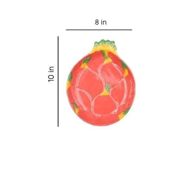 Tropical Fruit Plates Dragonfruit | Sage & Sill