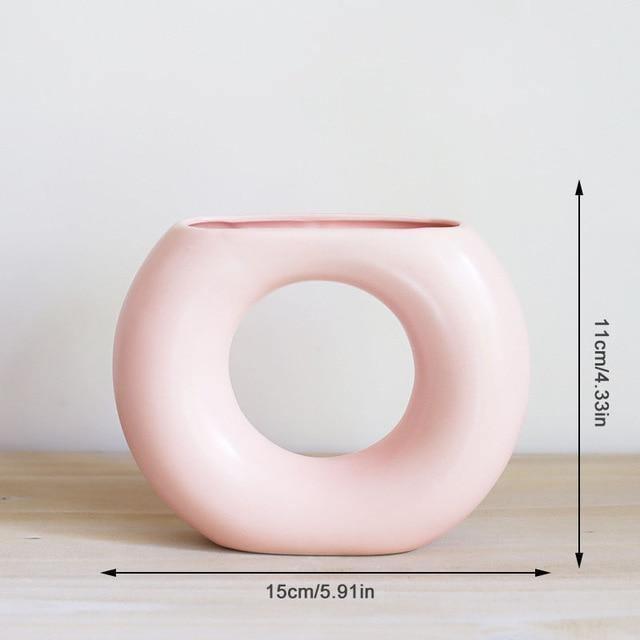 Allison Clay Ceramic Vases Pink Moon Vase | Sage & Sill